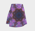 Katerina's Stripped Desires Flare Skirt