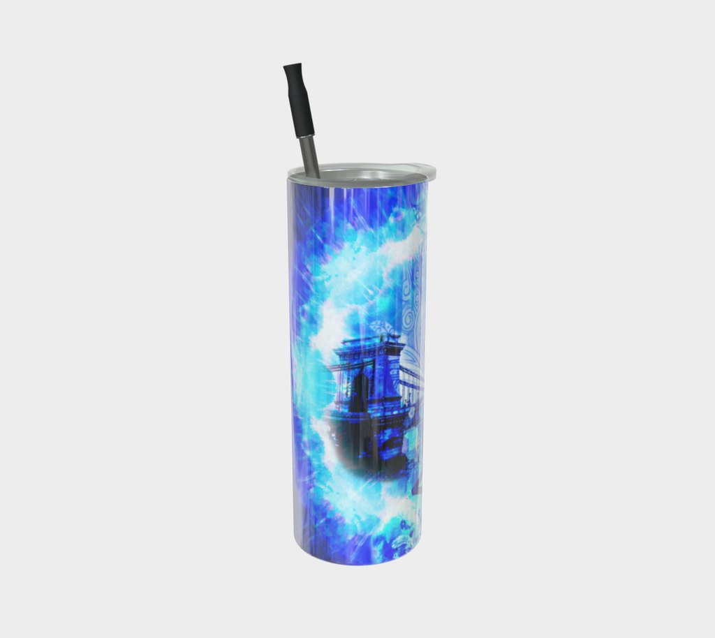 Amen Jin's Blue Sun Budapest Meditations Stainless Steel Tumbler