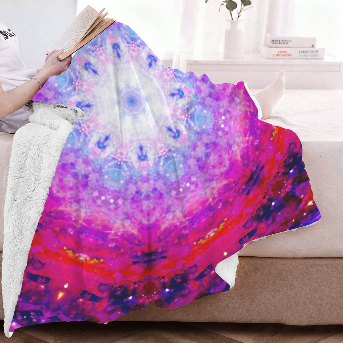 Katerina's Citadel Desires Sherpa Fleece Blanket 60" x 80" | Ships from USA