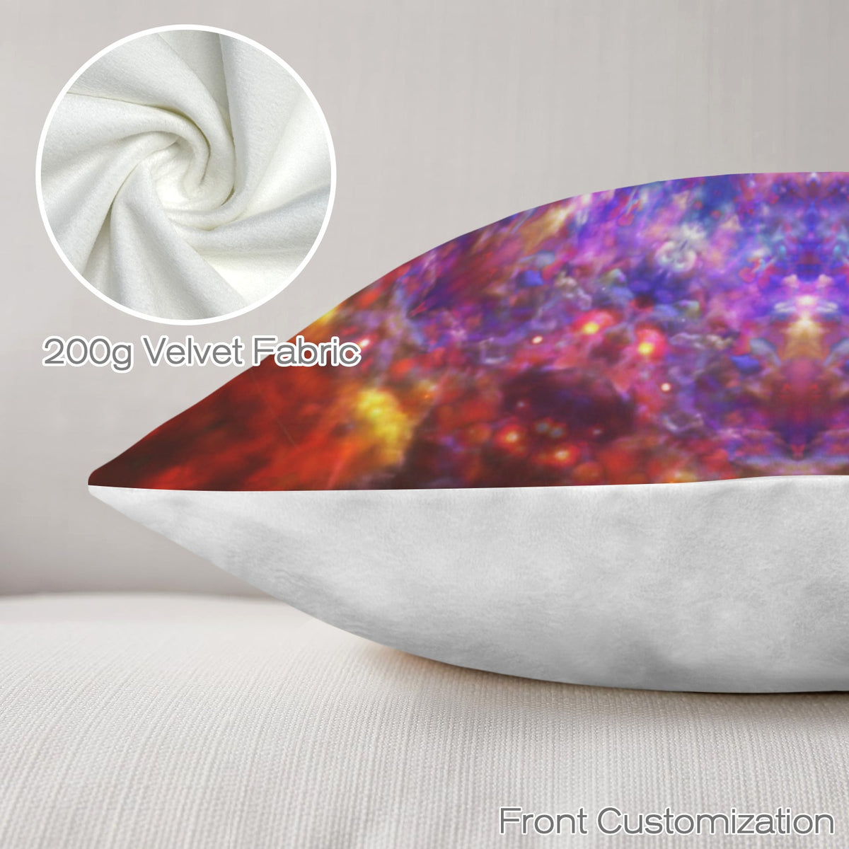 Katerina's Tears Desires Custom Pillow Cases 18" x 18" (2-Pack) | Ships from USA