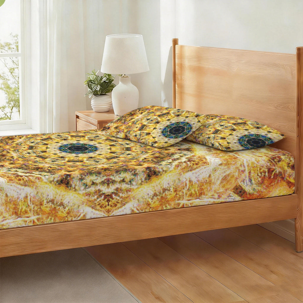 Katerina's Jupiter Desires Twin Bedding Set (Fitted Sheet + Pillowcases) | Ships from USA