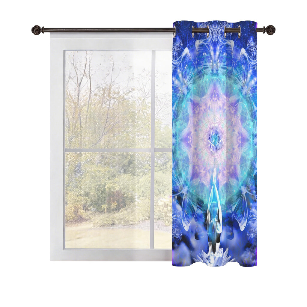 Amen Jin's Katerina's Eros & Psyche Metamorphosis Meditations Grommet Curtain 42" x 63" ( 1 Piece ) | Ships from USA