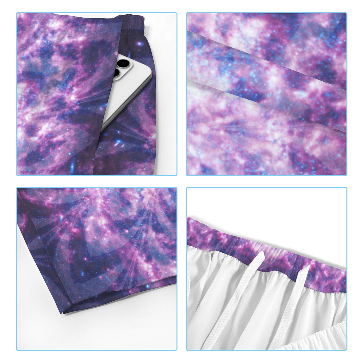 Katerina's Through Time & Space Desires Men's All Over Print Beach Shorts (Sets 26) | Ships from USA