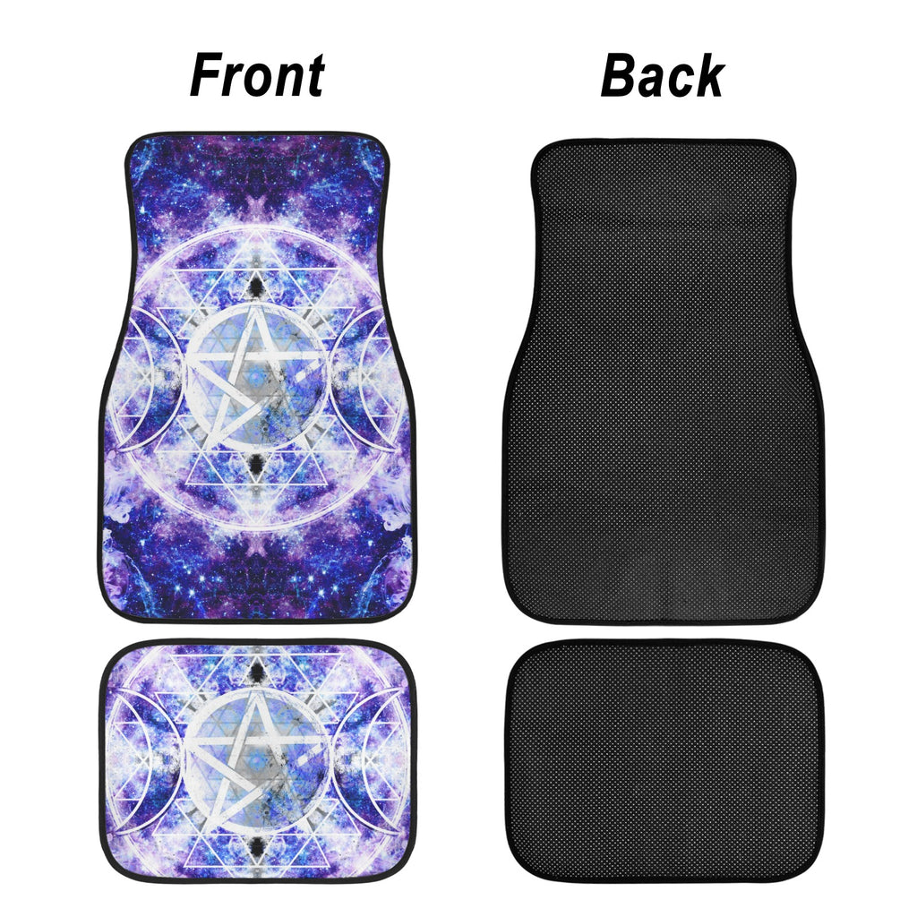 Amen Jin's Katerina's Dracularian Dragoness Triple Goddess Meditations 4-Piece Car Floor Mats （Customized Separately）| Ships from USA