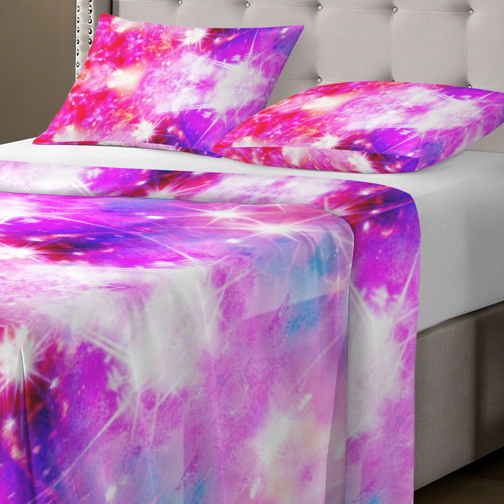 Katerina's Dreams of Angels Desires 3-Piece Bedding Set (Bed Sheet + Pillowcases)  | Ships from USA