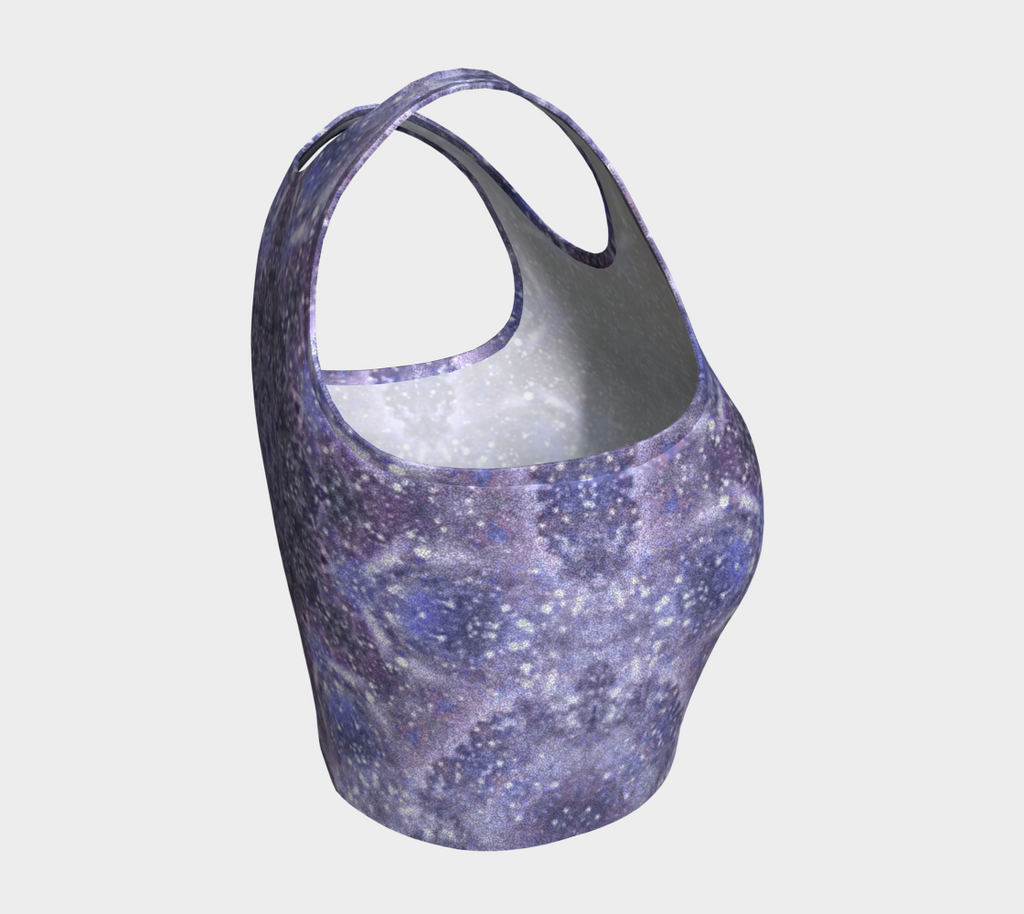 Katerina's Lilac Desires Athletic Crop Top