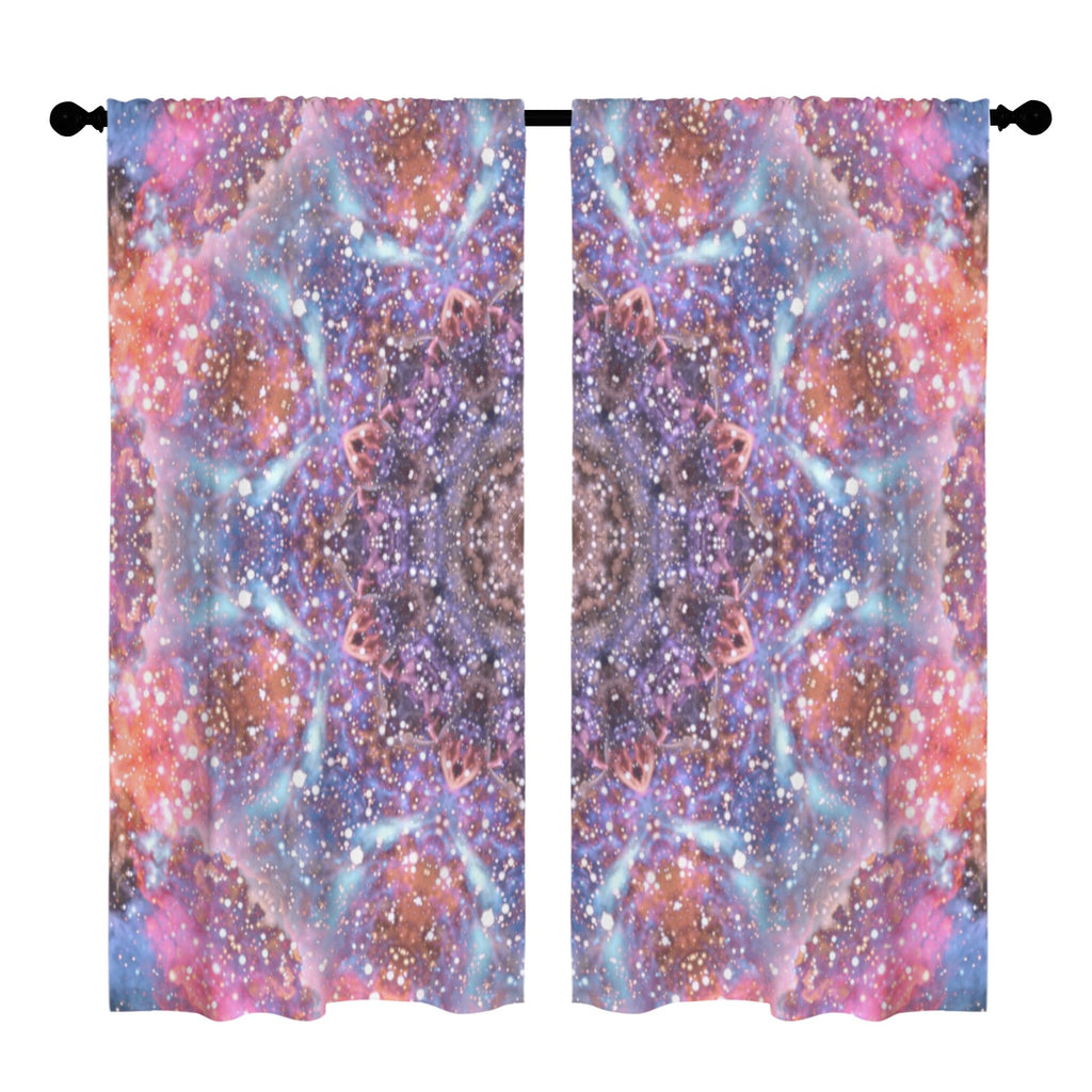 Katerina's Fiesta Desires Floor-To-Ceiling Curtain 52x84inch | Ships from USA