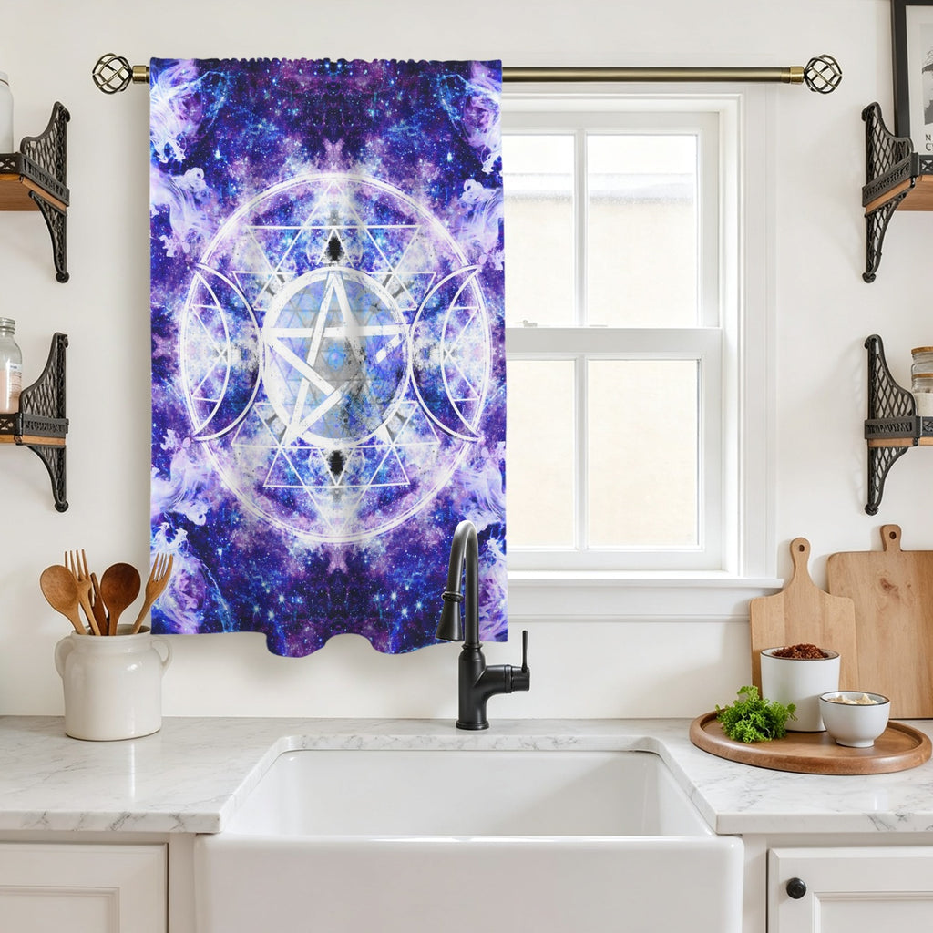 Amen Jin's Katerina's Drcaularian Dragoness Triple Goddess Meditations Window Curtain 27.6" x 39.4" ( 1 Piece ) | Ships from USA