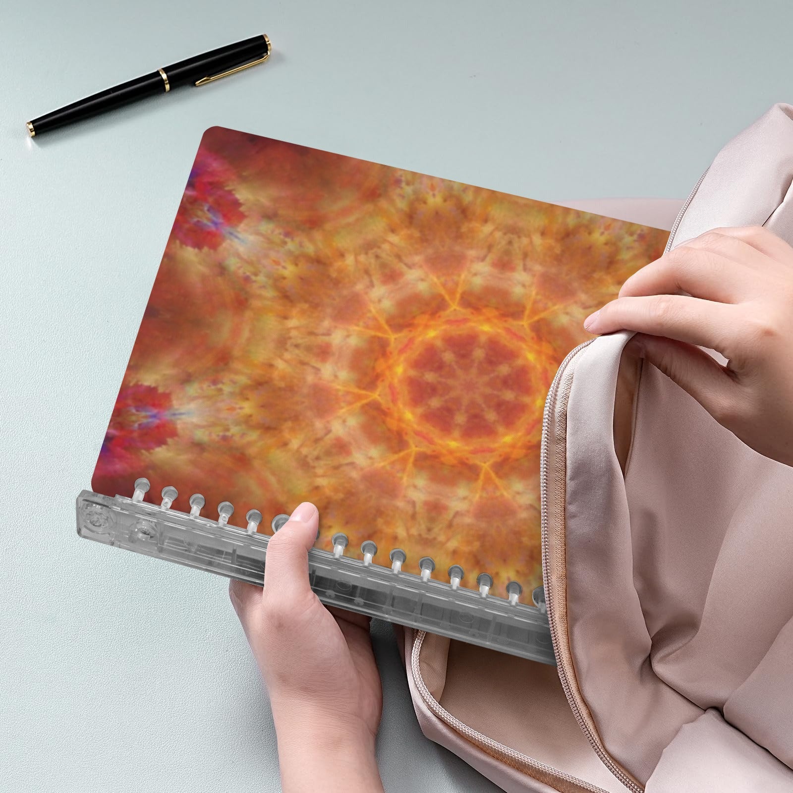 Katerina's Supernova Desires Loose-Leaf Notebooks ( Cover Print, 4-Pack ) | Ships from USA