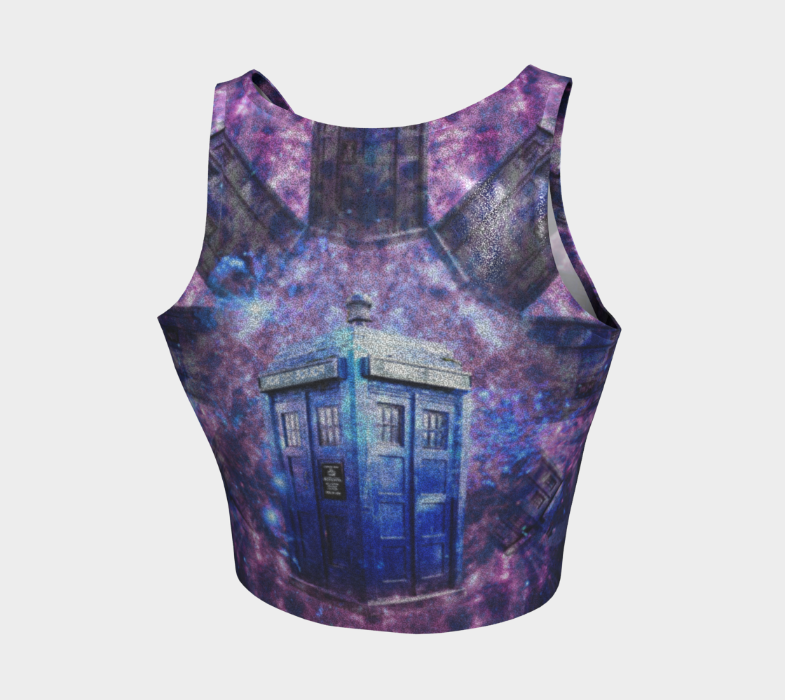 Katerina's Through Time & Space Doctor Desires Athletic Crop Top