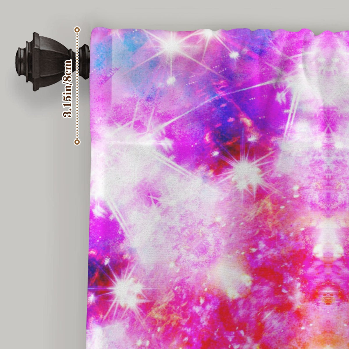 Katerina's Dreams of Angels Desires Window Curtain 27.6" x 39.4" ( 1 Piece ) | Ships from USA