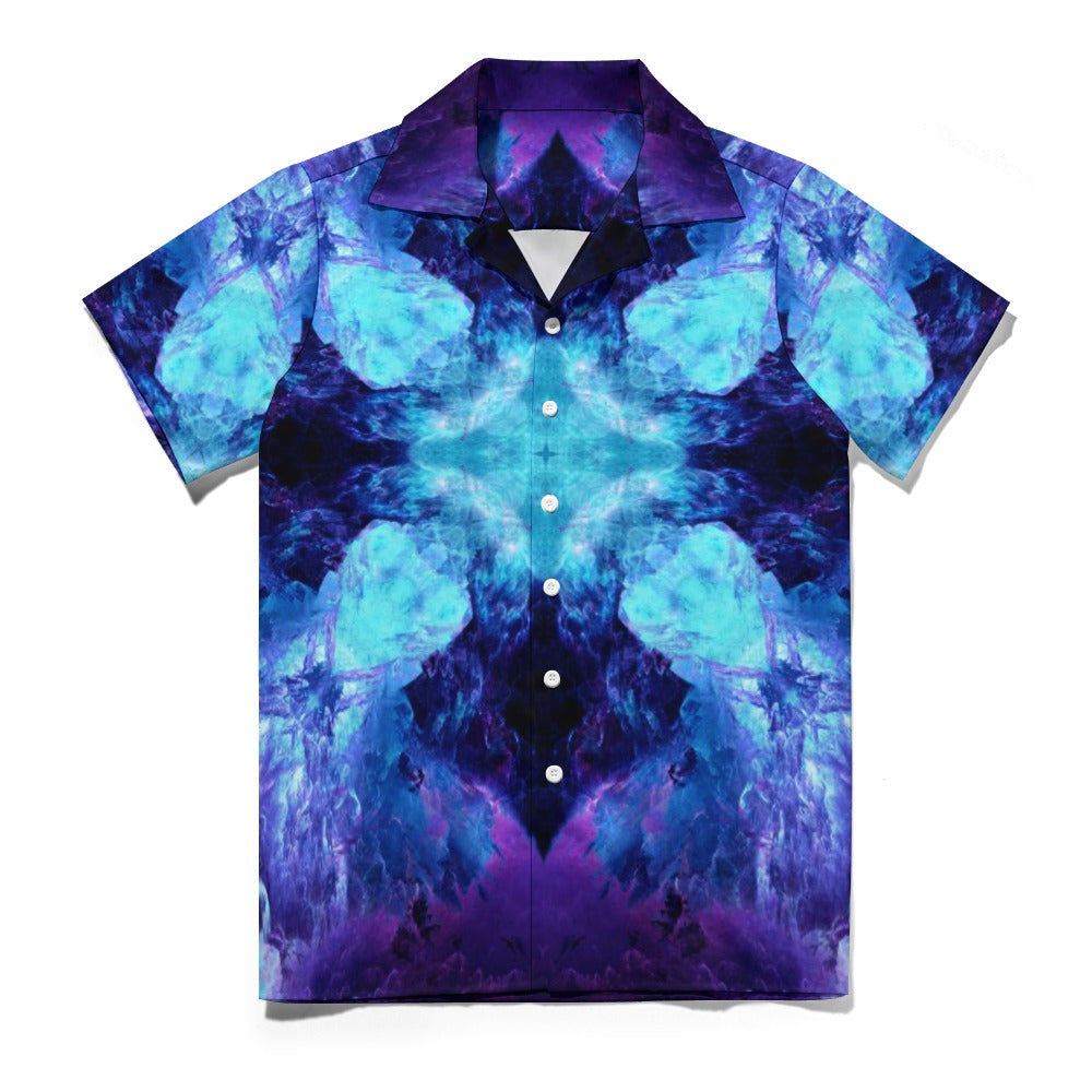 Amen Jin's Dragon's Gate Desires Cuban collar shirt