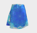 Amen Jin's Blue Sun Desires Flared Skirt