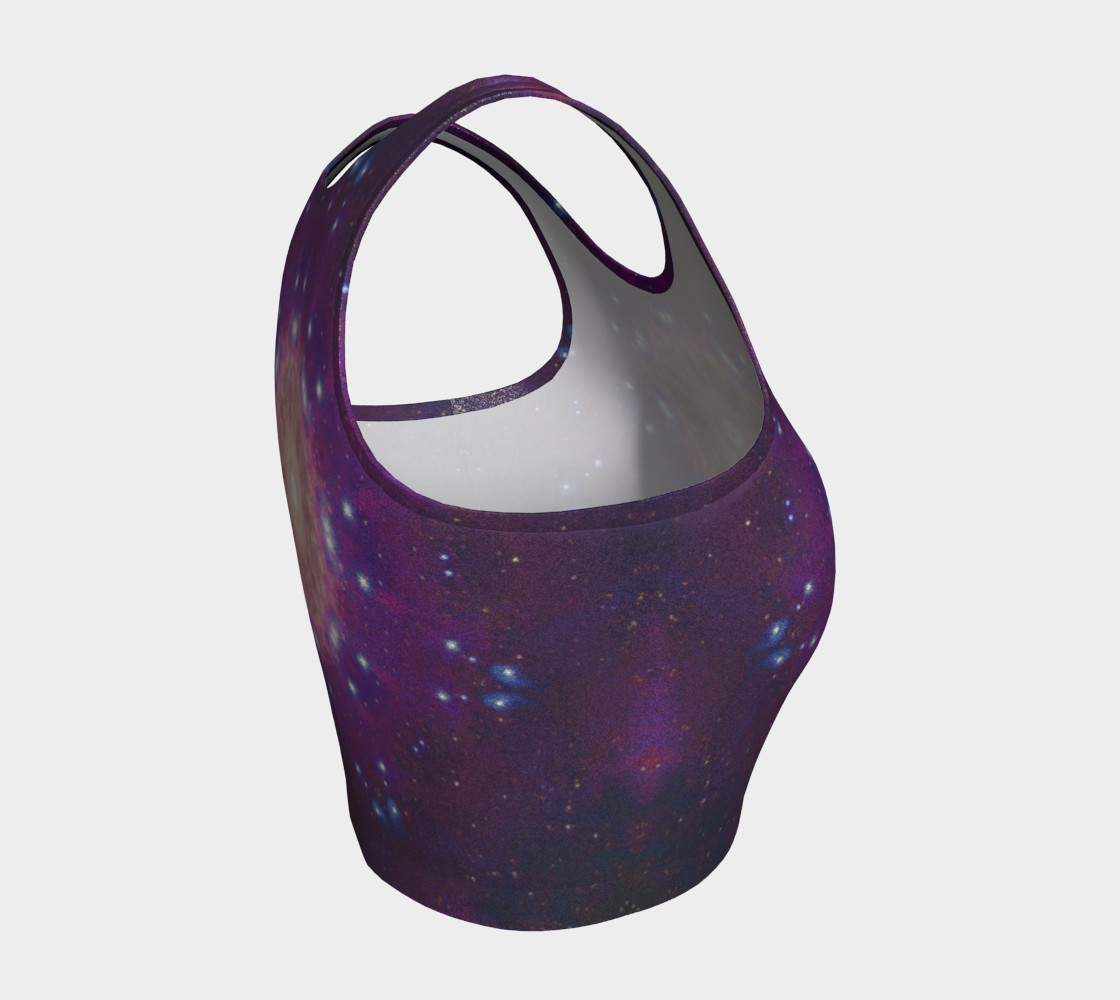 Katerina's Amethyst Desires Athletic Crop Top
