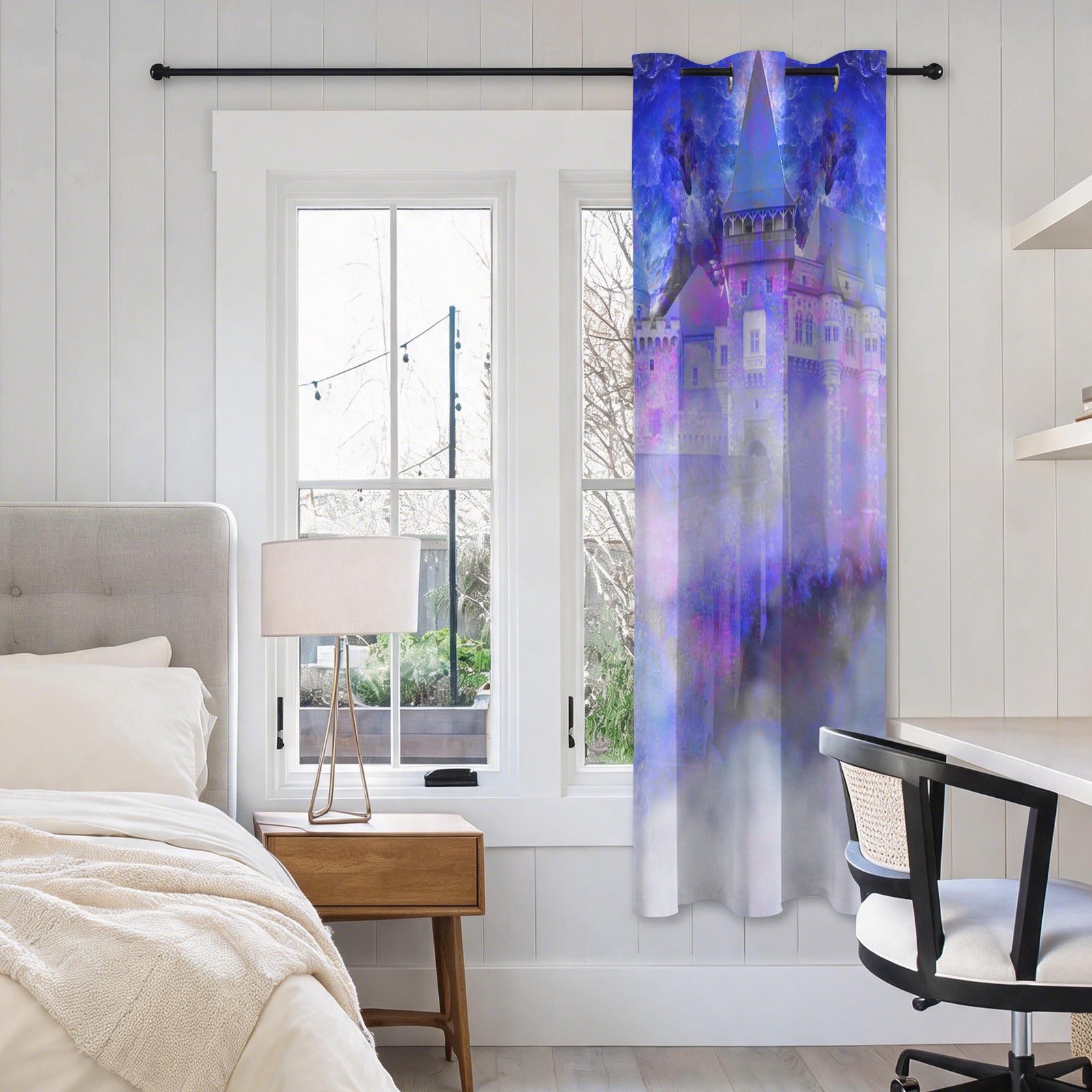 Katerina's I Will Come Again Translyvanian Desires Grommet Curtain 42" x 63" ( 1 Piece ) | Ships from USA