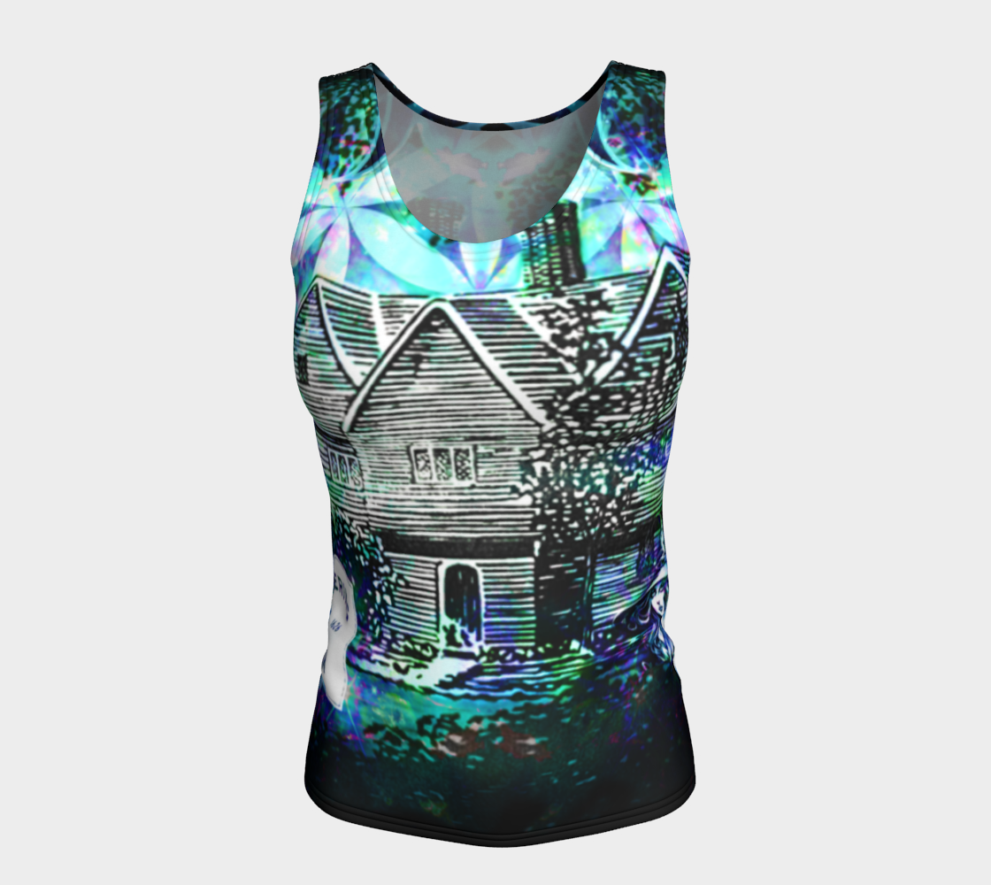 Katerina's Now and Forever Desires Salem Witch Meditations Fitted Tank Top
