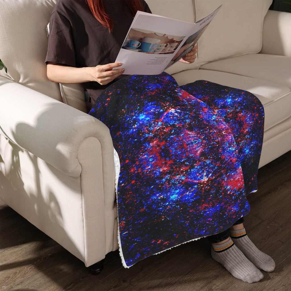 Katerina's Founder's Desires Sherpa Fleece Blanket 30" x 40" | Ships from USA