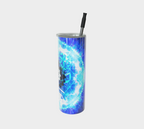 Amen Jin's Blue Sun Fairy Om Meditations Stainless Steel Tumbler