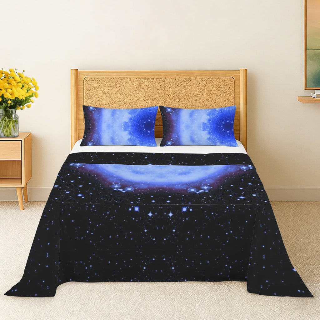 Katerina's Halo Desires 3-Piece Bedding Set (Bed Sheet + Pillowcases)  | Ships from USA