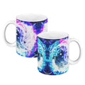 Creation's Koi Meditations Custom White Mug(11OZ)(Set of 2) | Ships from USA