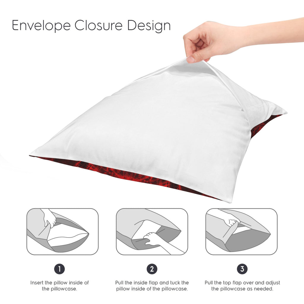 Katerina's Waiting for Hello Desires Custom Pillow Cases 18" x 18" (2-Pack) | Ships from USA