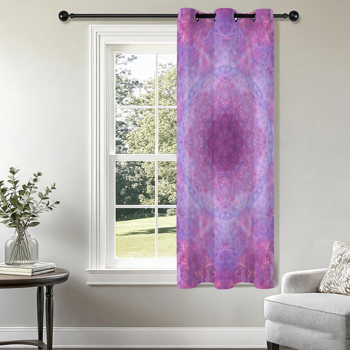 Katerina's Angelus Everlasting Desires Grommet Curtain 42" x 63" ( 1 Piece ) | Ships from USA