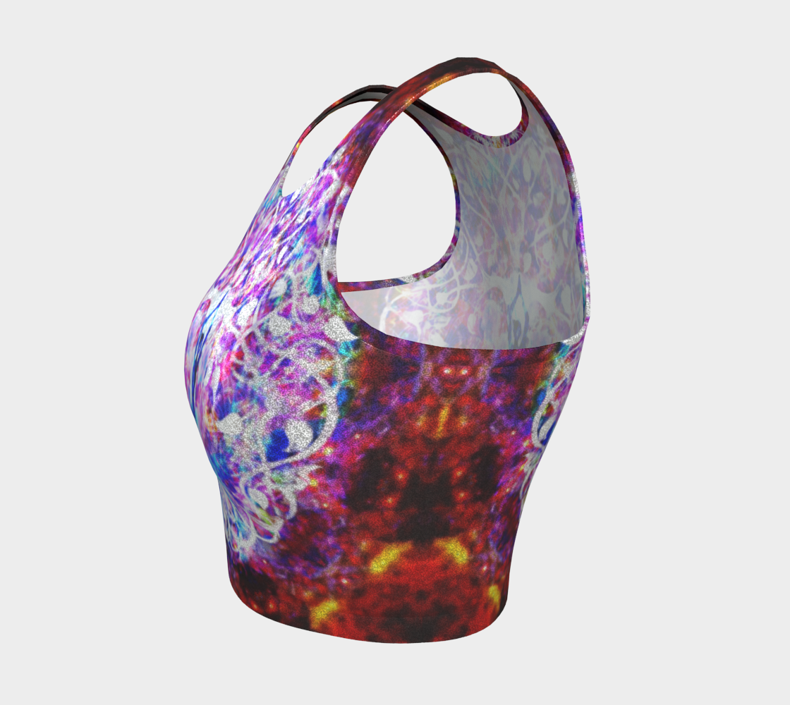 Katerina's Tears Namaste Meditiations Athletic Crop Top