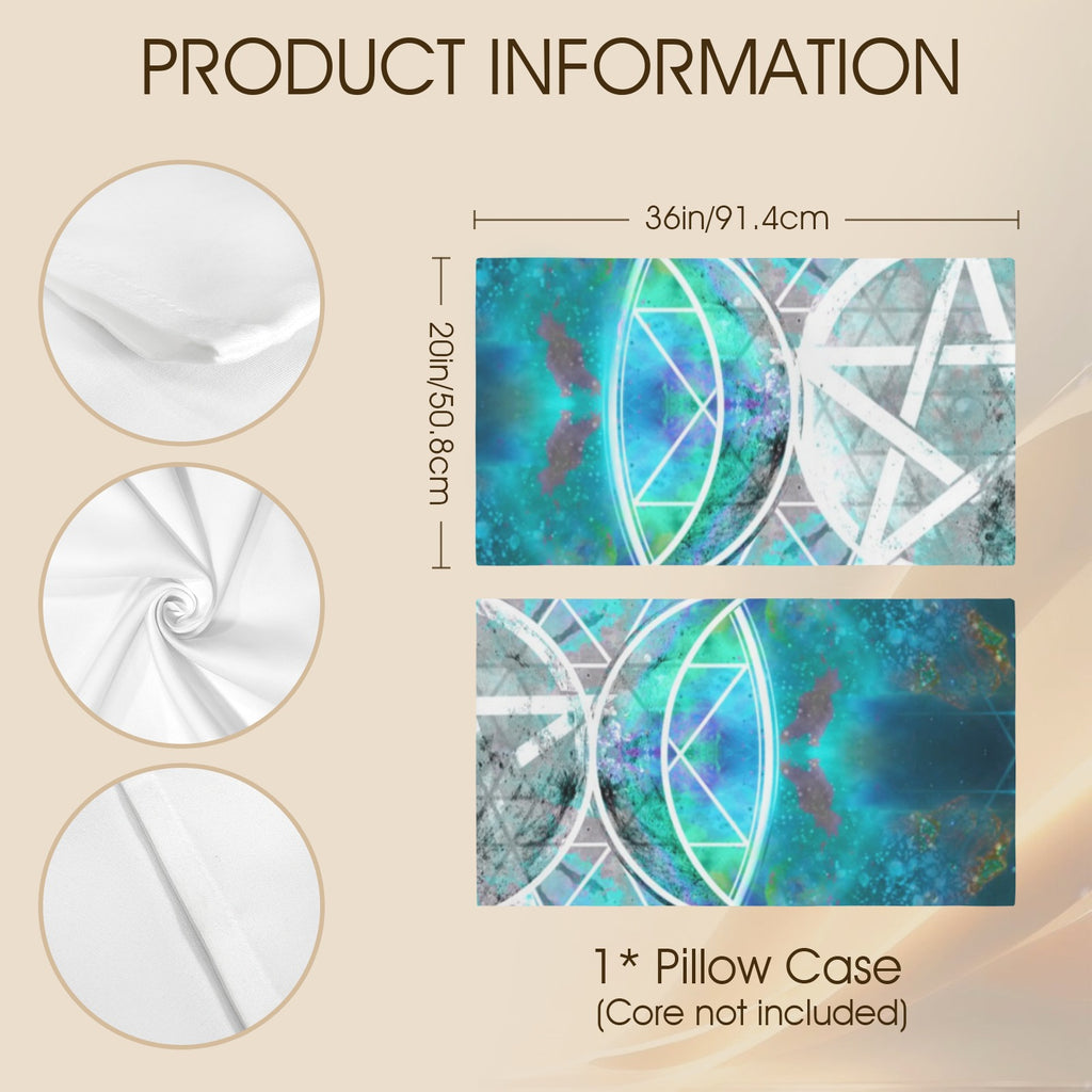 Katerina's Now & Forever Triple Goddess Meditations Pillow Case 36" x 20"  | Ships from USA