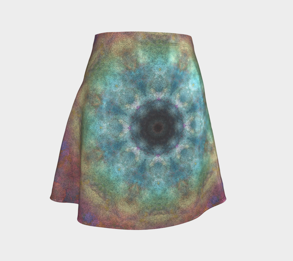Spirited Marie Towards the Sun Desires Flared Skirt