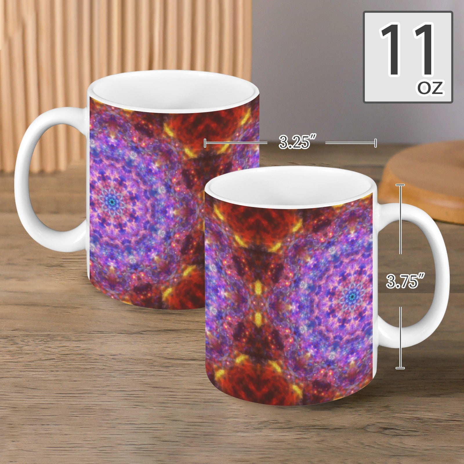 Katerina's Tears Desires Custom White Mug(11OZ)(Set of 2) | Ships from USA