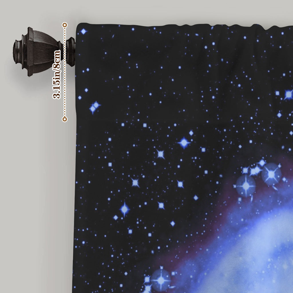Katerina's Halo Desires Window Curtain 52" x 63" ( 1 Piece ) | Ships from USA