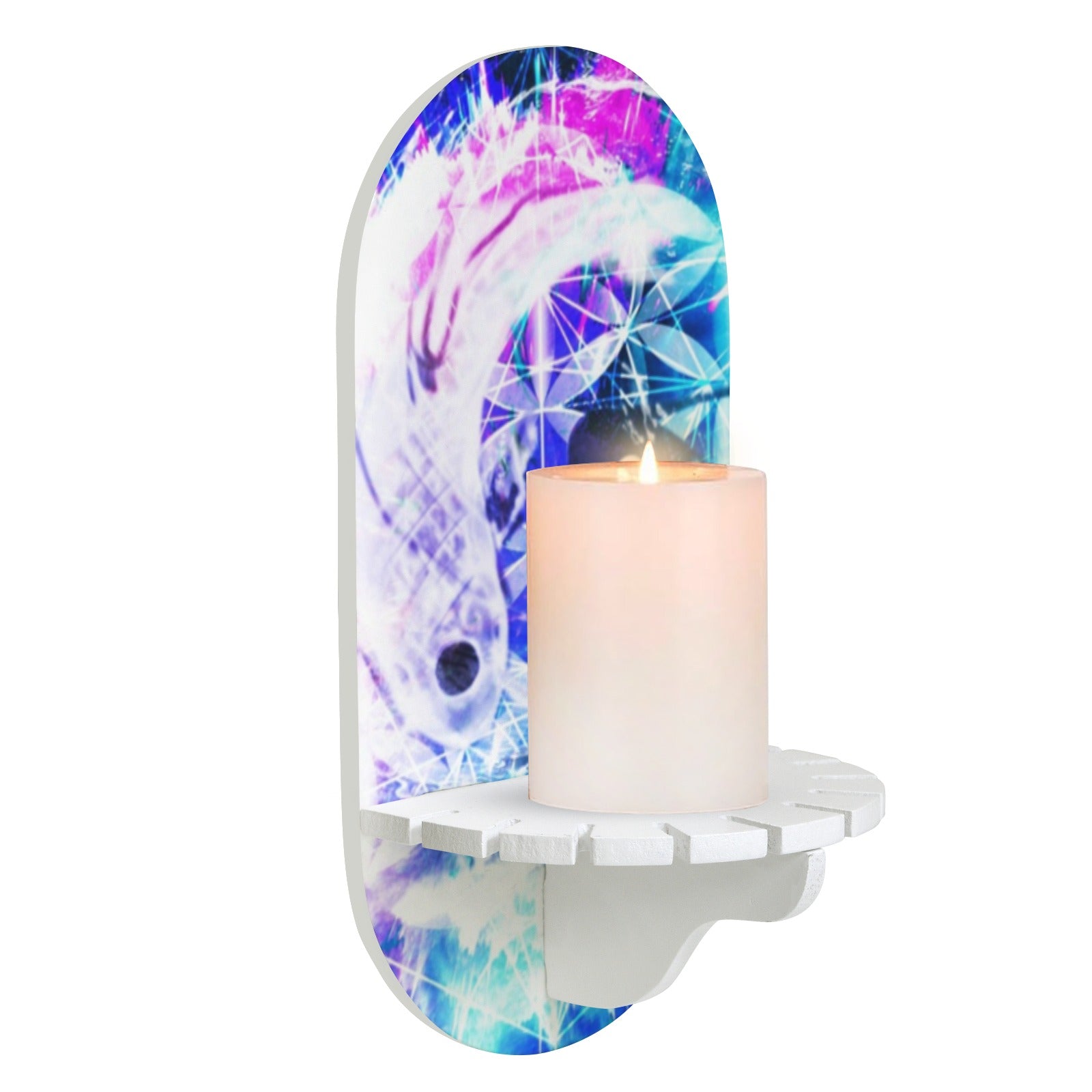 Creation's Koi Meditations Wall Mounted Candle Holder | Ships from USA