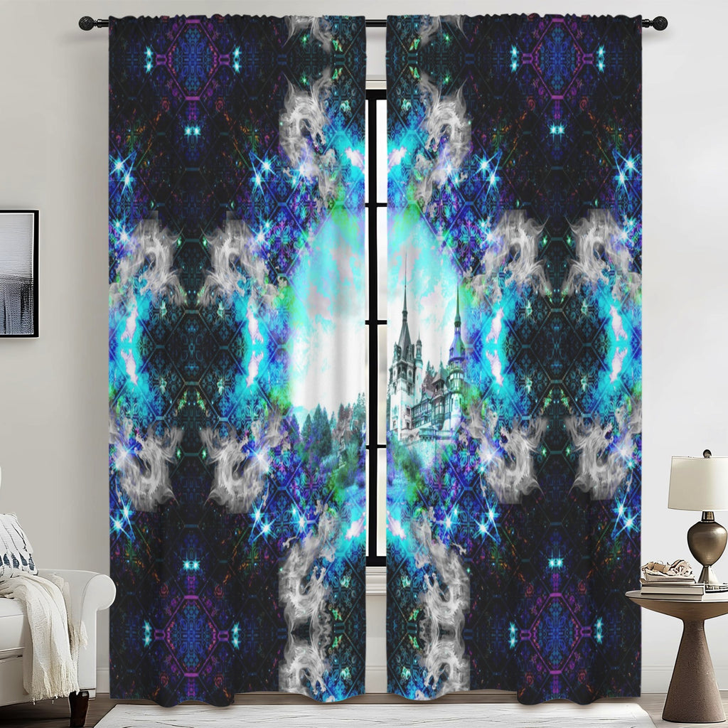 Katerina's Now and Forever Desires Dragoness Dreams Floor-To-Ceiling Curtain 52x84inch | Ships from USA