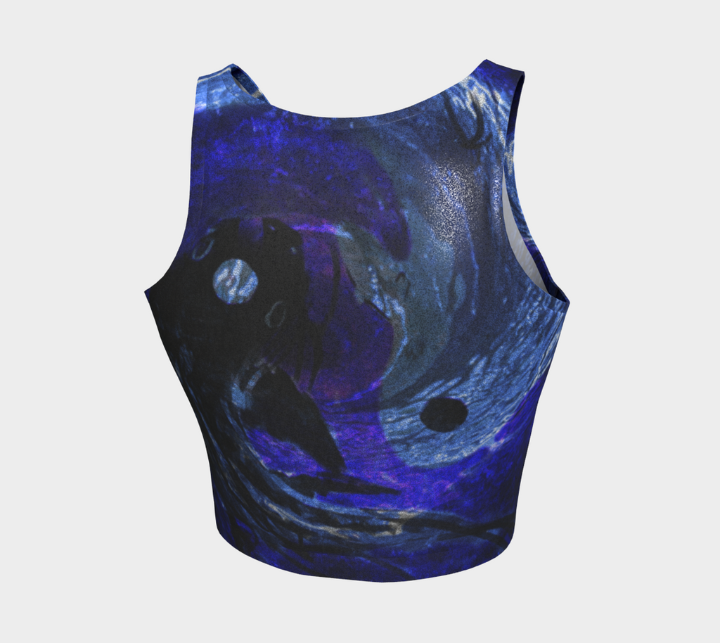Katerina's Dragon's Eye Koi Desires Crop Top