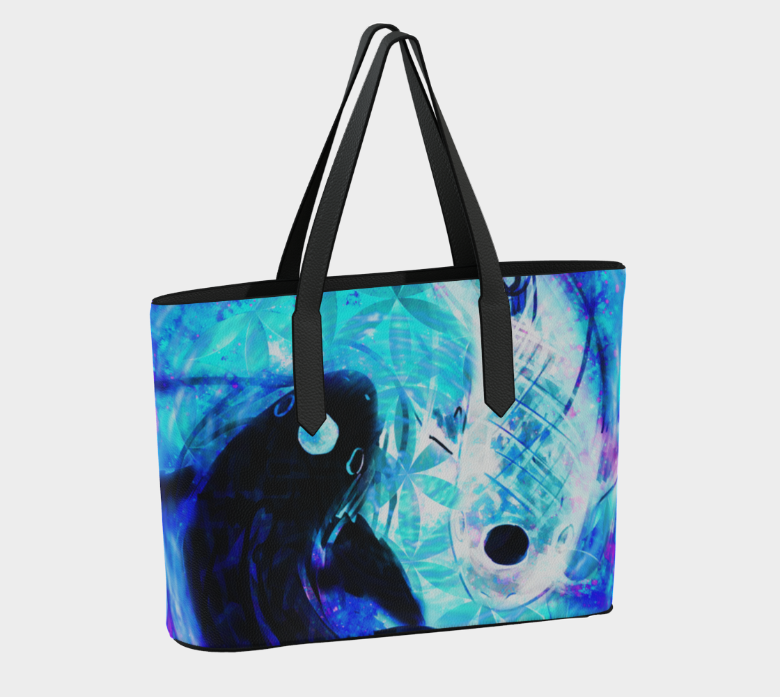 Amen Jin's Memories of Yesterday Koi Meditations Vegan Tote