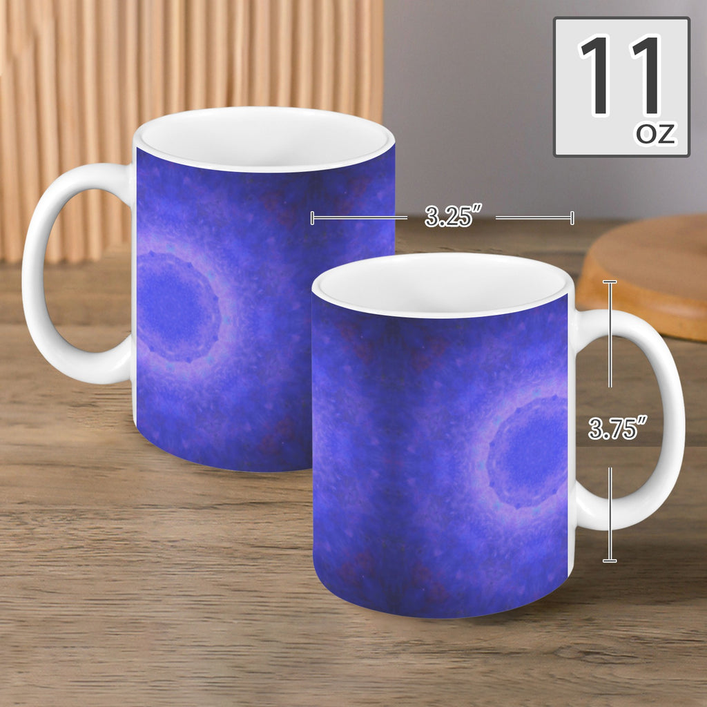 Katerina's Uncertainty in Time & Space Desires Custom White Mug(11OZ)(Set of 2) | Ships from USA