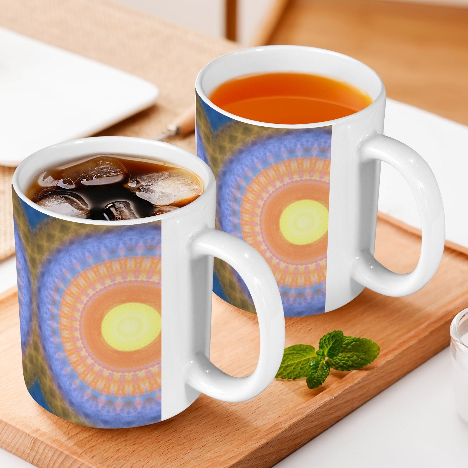 Katerina's Love Will Never Die Desires Custom White Mug(11OZ)(Set of 2) | Ships from USA