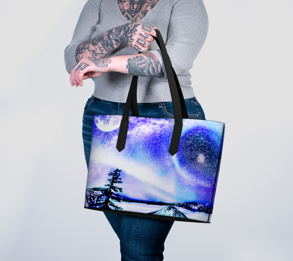 Katerina's Lolite Noel Novelette Dreams Vegan Leather Tote Bag