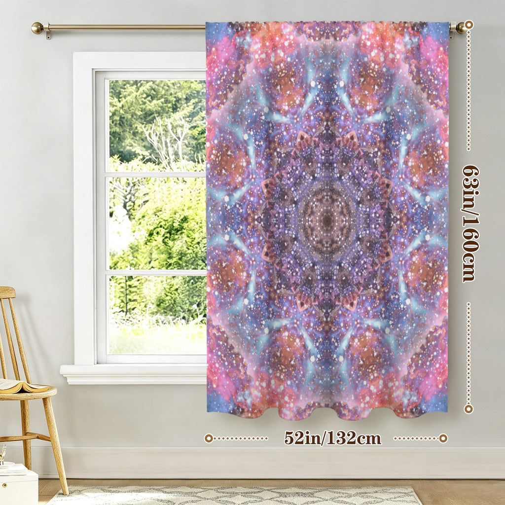 Katerina's Fiesta Desires Window Curtain 52" x 63" ( 1 Piece ) | Ships from USA
