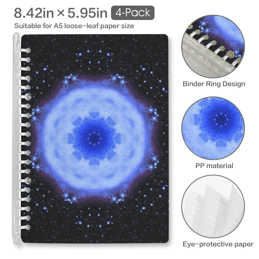 Katerina's Halo Desires Loose-Leaf Notebooks ( Cover Print, 4-Pack ) | Ships from USA