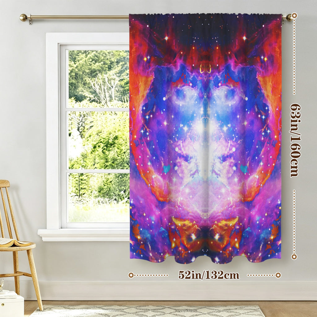Katerina's Cassandra Desires Window Curtain 52" x 63" ( 1 Piece ) | Ships from USA