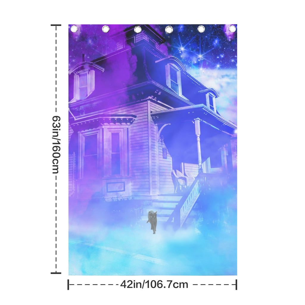 Amen Jin's Katerina's Eros & Psyche Desires Hocus Pocus Dreams Grommet Curtain 42" x 63" ( 1 Piece ) | Ships from USA