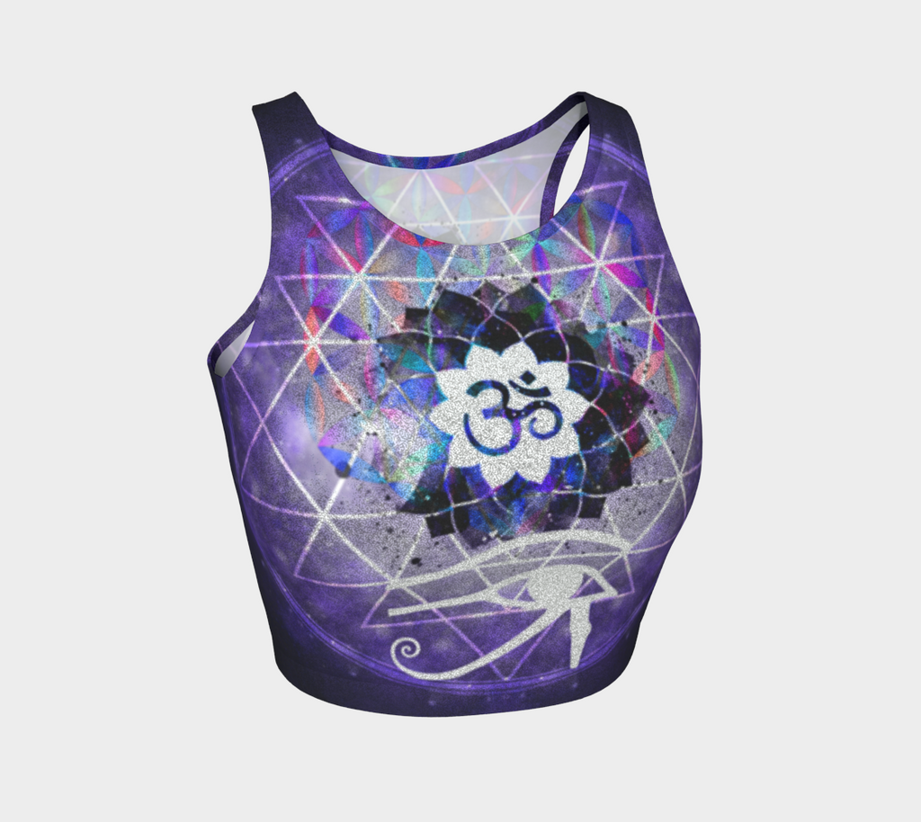 Katerina's We Will Go Home Fairy Om Meditations Crop Top