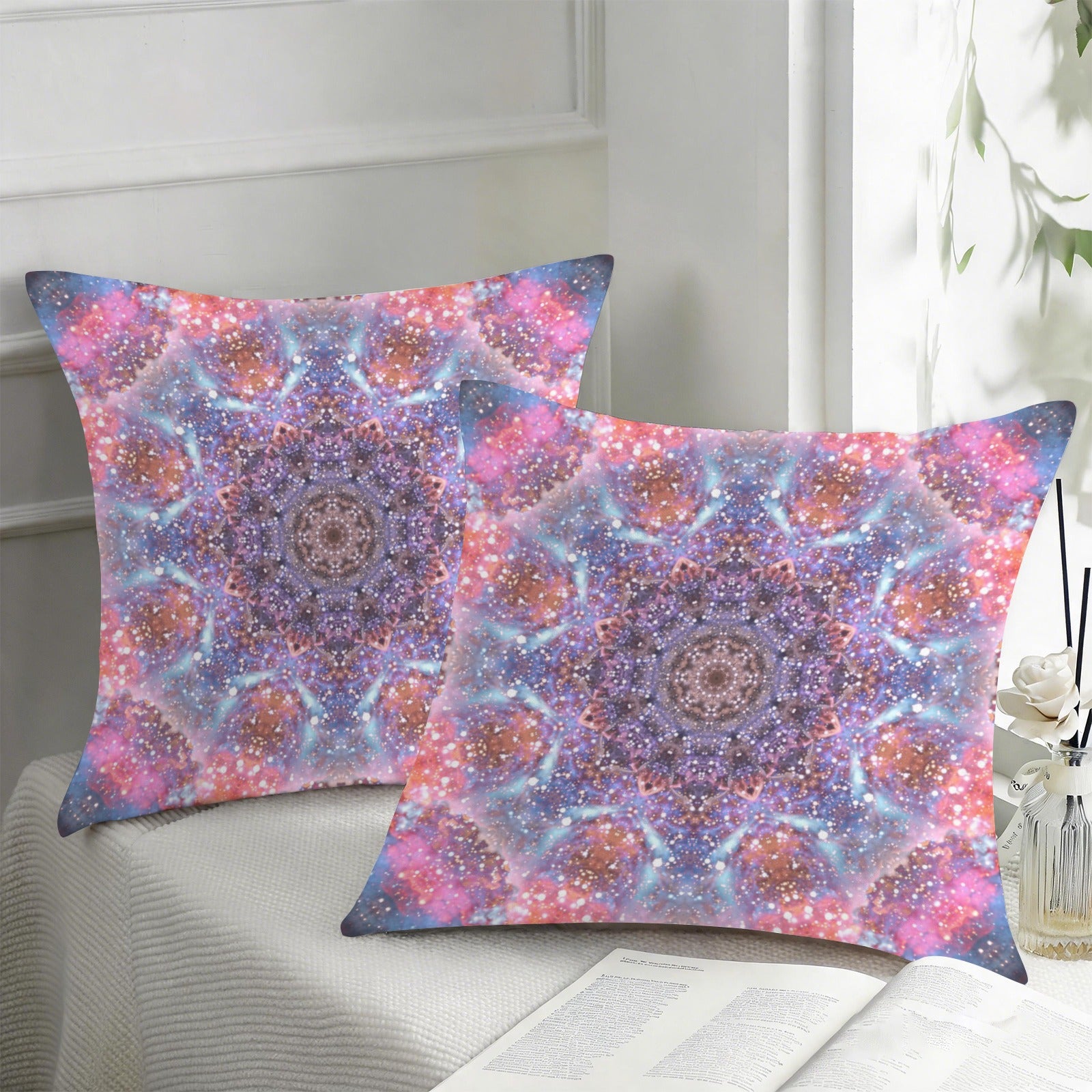 Katerina's Fiesta Desires Custom Pillow Cases 18" x 18" (2-Pack) | Ships from USA