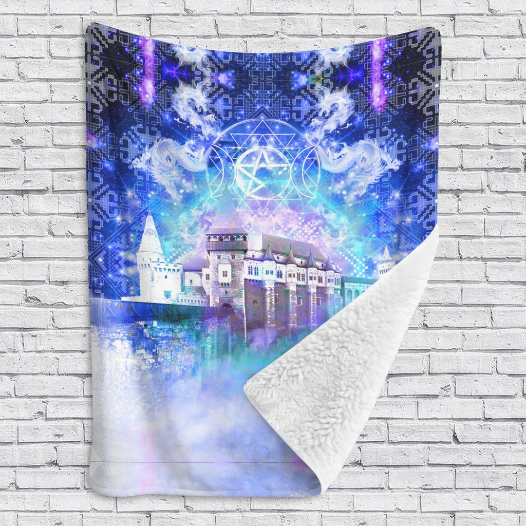 Amen Jin's Katerina's Eros & Psyche Dracularian Meditations Sherpa Fleece Blanket 60" x 80" | Ships from USA