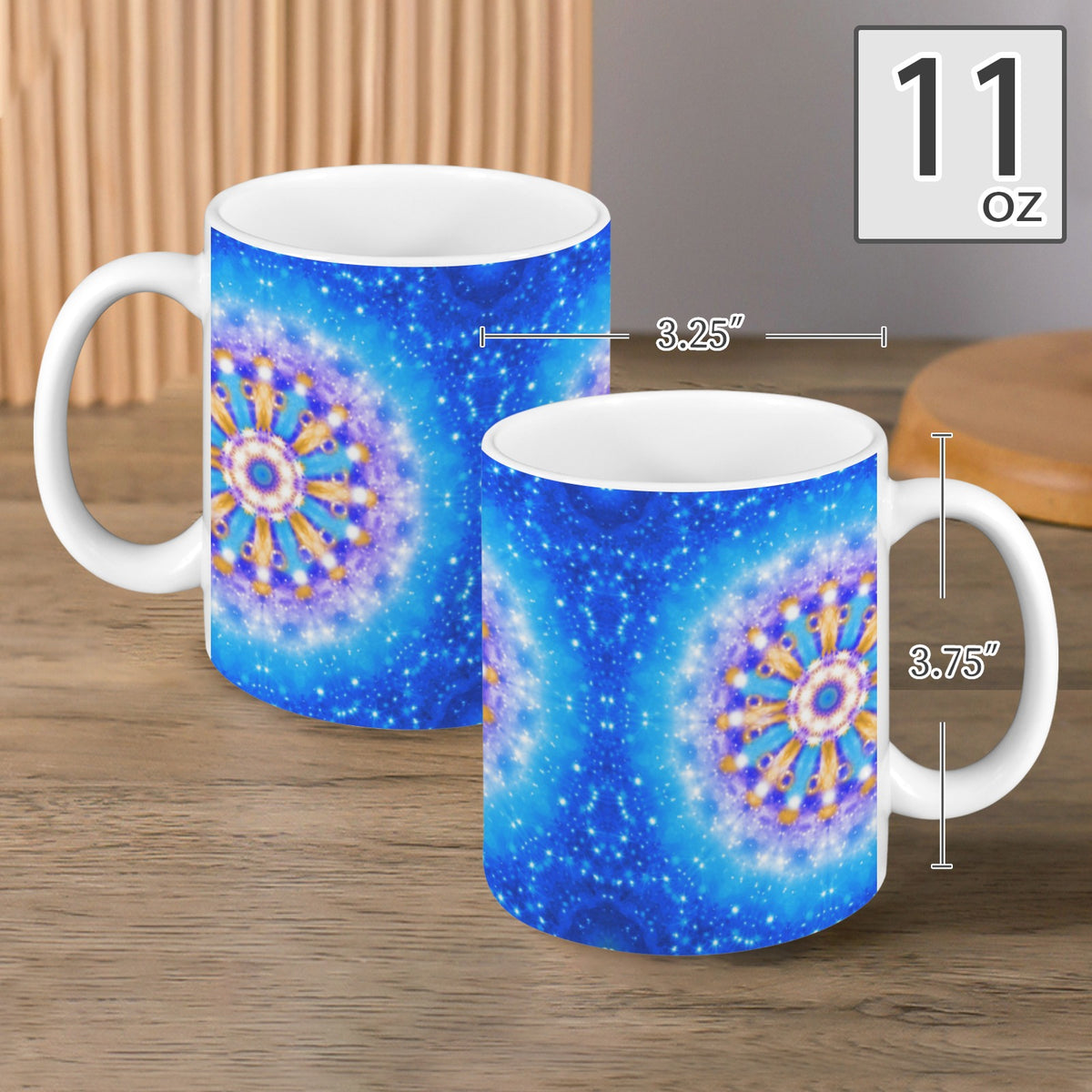 Katerina's Howl's Tomorrow Girl Desires Custom White Mug(11OZ)(Set of 2) | Ships from USA
