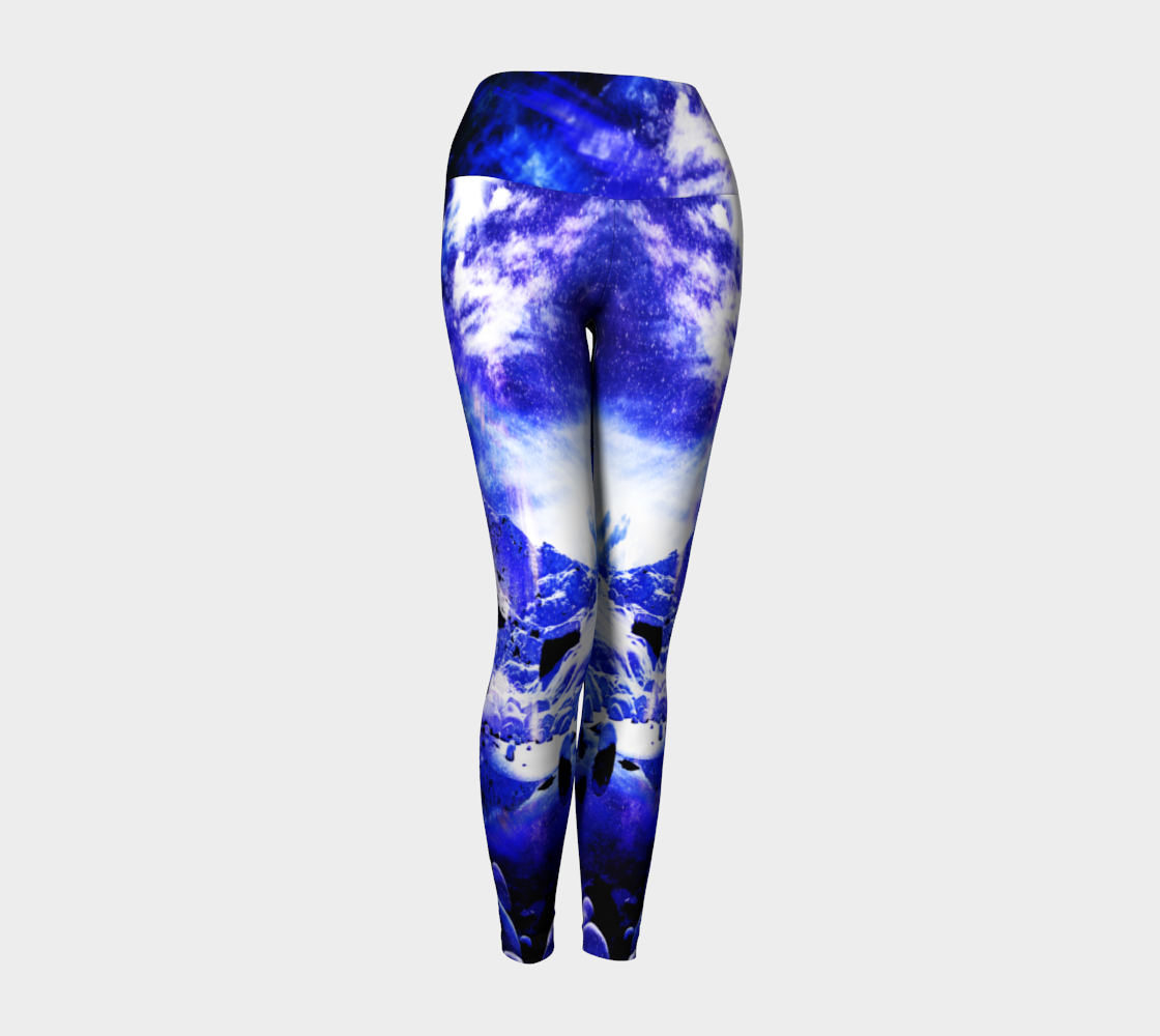 Yule Night Dreams Yoga Leggings