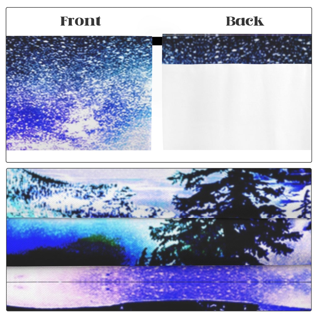 Katerina's Lolite Noel Yule Night Dreams Floor-To-Ceiling Curtain 52x84inch | Ships from USA
