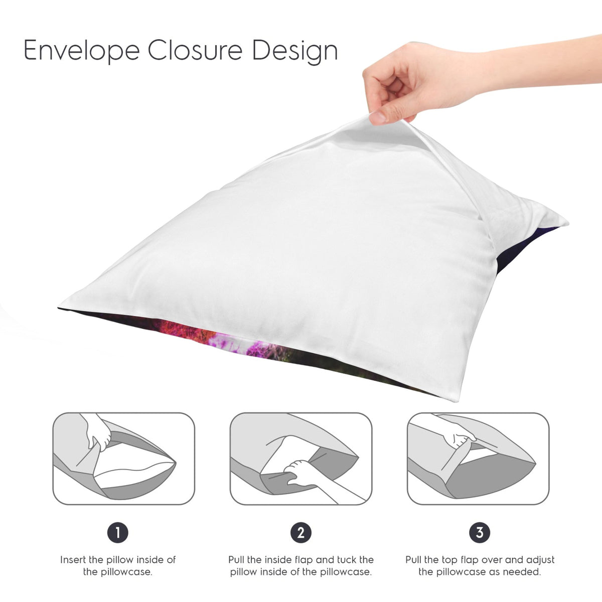 Creation's Heaven Abalone Lake Dreams Custom Pillow Cases 18" x 18" (2-Pack) | Ships from USA