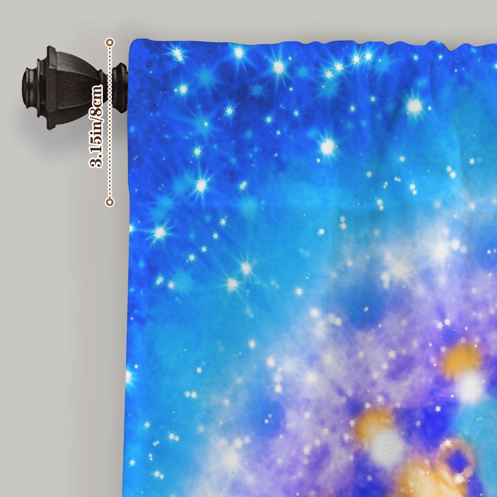 Katerina's Howl's Tomorrow Girl Desires Window Curtain 52" x 63" ( 1 Piece ) | Ships from USA